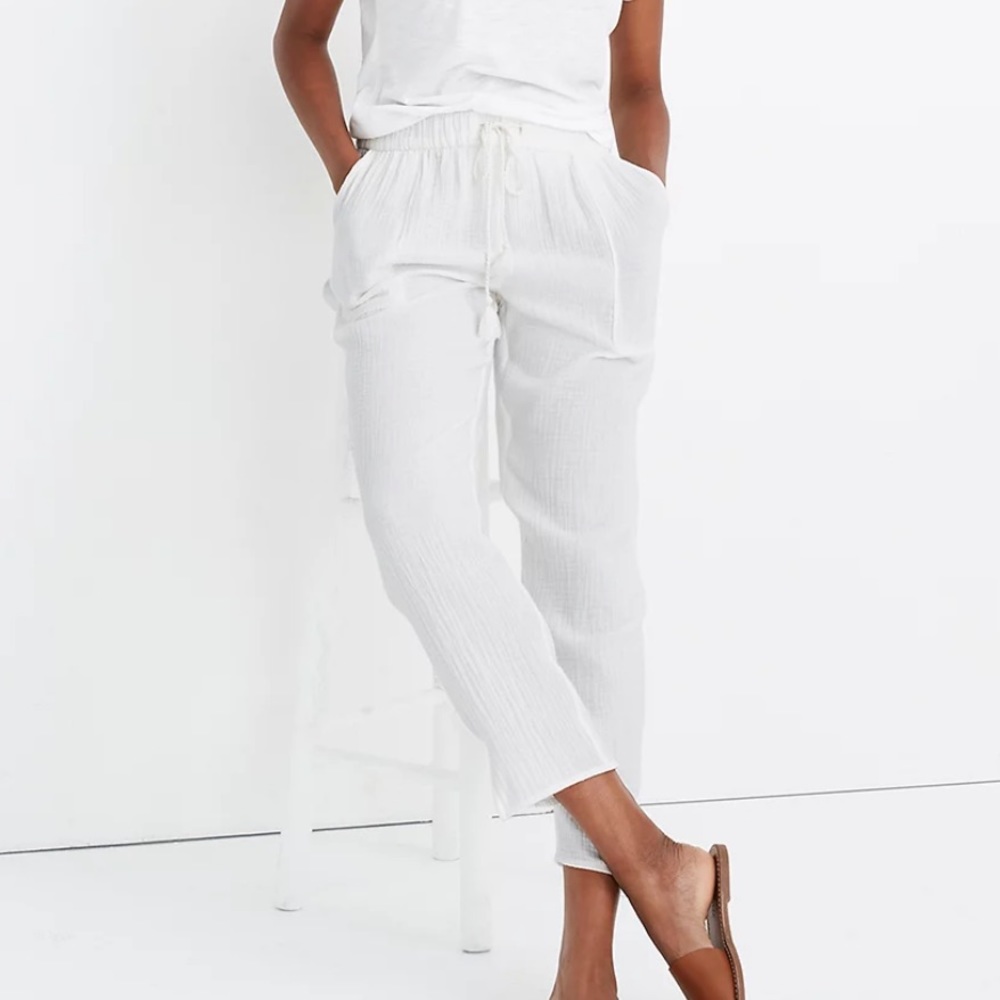NWT Madewell Beach Cover-Up Track Trousers